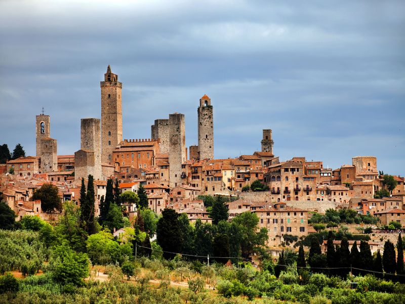 san gimignano vista panoramica