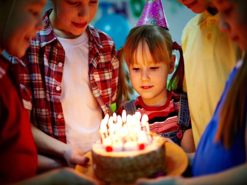 Festa di compleanno alla Città dei bambini e dei ragazzi.