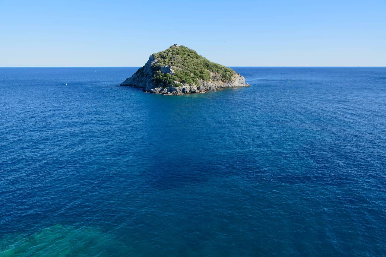 Bergeggi, località sul mare nella Riviera di Ponente.