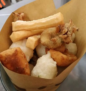 street food cono fritti