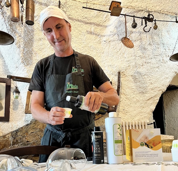 adriano e assaaggio olio rid